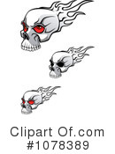 Skull Clipart #1078389 by Vector Tradition SM
