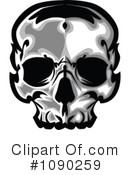 Skull Clipart #1090259 by Chromaco