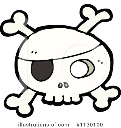 Skull Clipart #1130100 by lineartestpilot