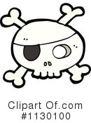 Skull Clipart #1130100 by lineartestpilot