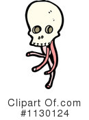Skull Clipart #1130124 by lineartestpilot