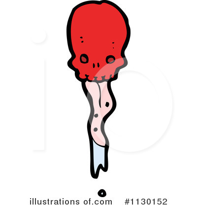 Royalty-Free (RF) Skull Clipart Illustration by lineartestpilot - Stock Sample #1130152