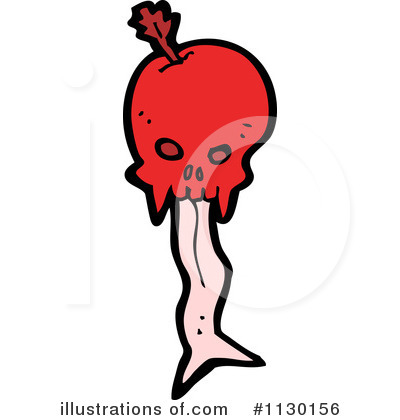 Royalty-Free (RF) Skull Clipart Illustration by lineartestpilot - Stock Sample #1130156