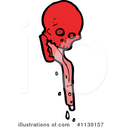 Royalty-Free (RF) Skull Clipart Illustration by lineartestpilot - Stock Sample #1130157