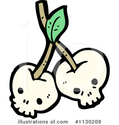 Royalty-Free (RF) Skull Clipart Illustration by lineartestpilot - Stock Sample #1130208