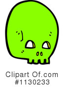 Skull Clipart #1130233 by lineartestpilot