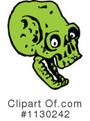Skull Clipart #1130242 by lineartestpilot