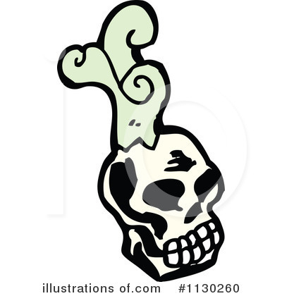 Royalty-Free (RF) Skull Clipart Illustration by lineartestpilot - Stock Sample #1130260