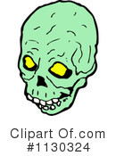 Skull Clipart #1130324 by lineartestpilot
