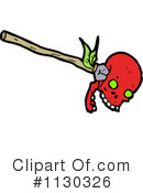 Skull Clipart #1130326 by lineartestpilot