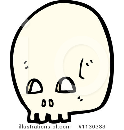 Royalty-Free (RF) Skull Clipart Illustration by lineartestpilot - Stock Sample #1130333