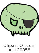 Skull Clipart #1130358 by lineartestpilot