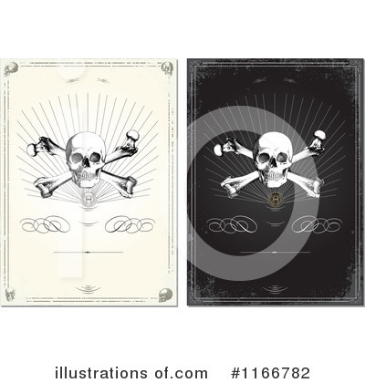 Skull And Crossbones Clipart #1166782 by BestVector