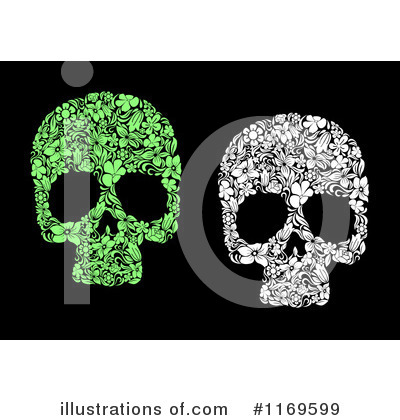 Royalty-Free (RF) Skull Clipart Illustration by Vector Tradition SM - Stock Sample #1169599