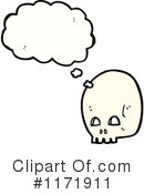 Skull Clipart #1171911 by lineartestpilot