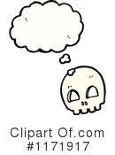 Skull Clipart #1171917 by lineartestpilot