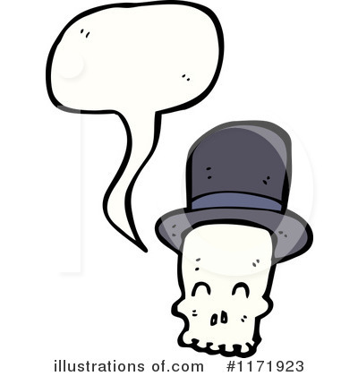 Royalty-Free (RF) Skull Clipart Illustration by lineartestpilot - Stock Sample #1171923