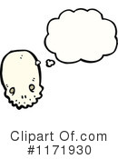 Skull Clipart #1171930 by lineartestpilot