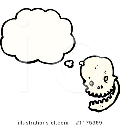 Royalty-Free (RF) Skull Clipart Illustration by lineartestpilot - Stock Sample #1175369