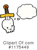 Skull Clipart #1175449 by lineartestpilot