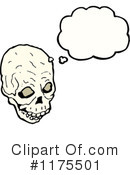 Skull Clipart #1175501 by lineartestpilot