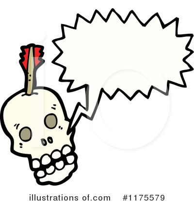 Royalty-Free (RF) Skull Clipart Illustration by lineartestpilot - Stock Sample #1175579