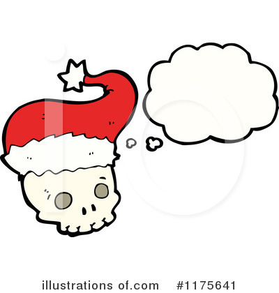 Royalty-Free (RF) Skull Clipart Illustration by lineartestpilot - Stock Sample #1175641