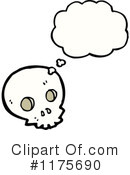 Skull Clipart #1175690 by lineartestpilot