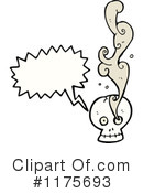Skull Clipart #1175693 by lineartestpilot