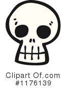 Skull Clipart #1176139 by lineartestpilot