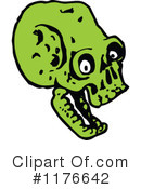 Skull Clipart #1176642 by lineartestpilot