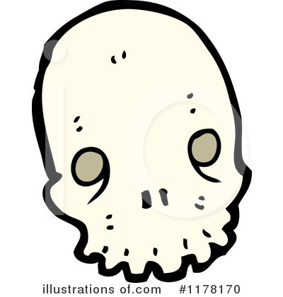 Royalty-Free (RF) Skull Clipart Illustration by lineartestpilot - Stock Sample #1178170
