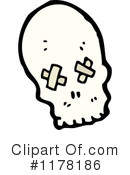 Skull Clipart #1178186 by lineartestpilot
