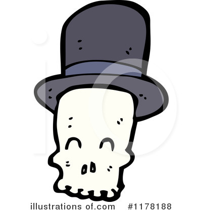 Royalty-Free (RF) Skull Clipart Illustration by lineartestpilot - Stock Sample #1178188