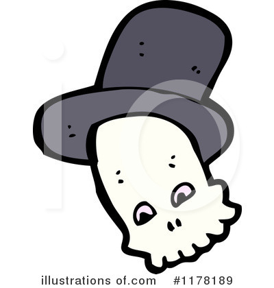 Royalty-Free (RF) Skull Clipart Illustration by lineartestpilot - Stock Sample #1178189