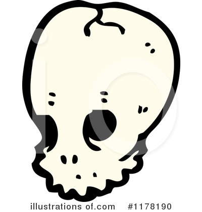 Royalty-Free (RF) Skull Clipart Illustration by lineartestpilot - Stock Sample #1178190