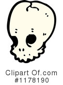Skull Clipart #1178190 by lineartestpilot