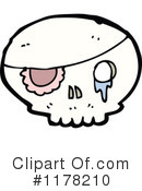 Skull Clipart #1178210 by lineartestpilot
