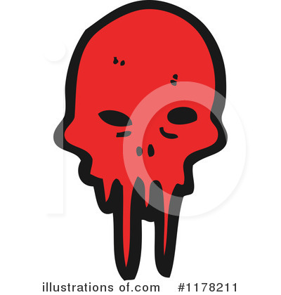 Royalty-Free (RF) Skull Clipart Illustration by lineartestpilot - Stock Sample #1178211