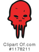 Skull Clipart #1178211 by lineartestpilot