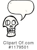 Skull Clipart #1179501 by lineartestpilot
