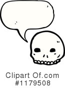 Skull Clipart #1179508 by lineartestpilot