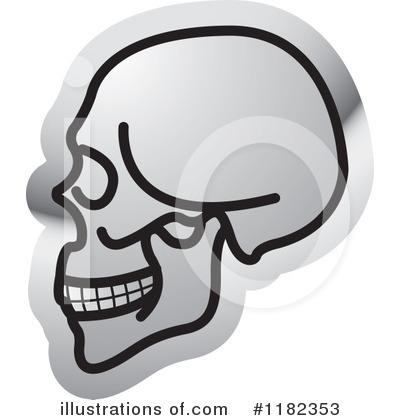 Skull Clipart #1182353 by Lal Perera