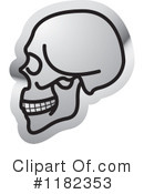 Skull Clipart #1182353 by Lal Perera
