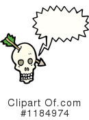 Skull Clipart #1184974 by lineartestpilot