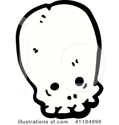 Royalty-Free (RF) Skull Clipart Illustration by lineartestpilot - Stock Sample #1184999