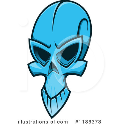 Royalty-Free (RF) Skull Clipart Illustration by Vector Tradition SM - Stock Sample #1186373