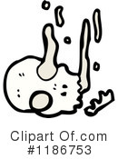 Skull Clipart #1186753 by lineartestpilot