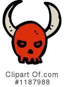 Skull Clipart #1187988 by lineartestpilot