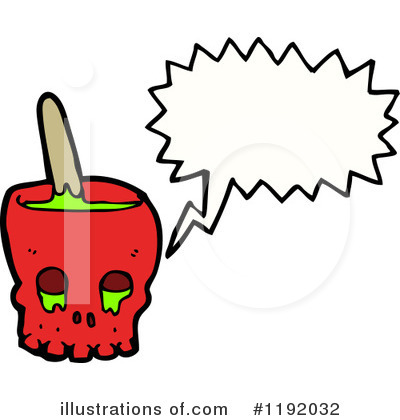 Royalty-Free (RF) Skull Clipart Illustration by lineartestpilot - Stock Sample #1192032